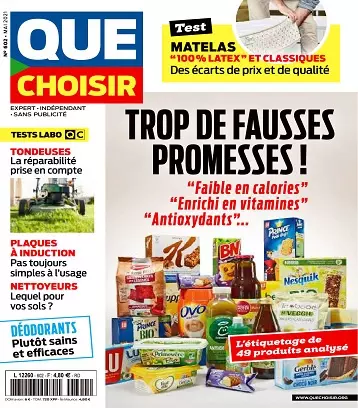 Que Choisir N°602 – Mai 2021 [Magazines]