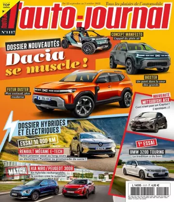 L’Auto-Journal N°1117 Du 22 Septembre 2022 [Magazines]