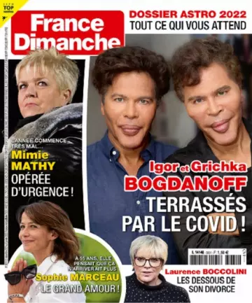 France Dimanche N°3931 Du 31 Décembre 2021 [Magazines]