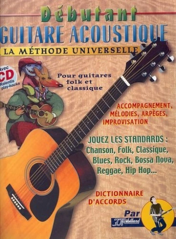 DÉBUTANT GUITARE ACOUSTIQU  [Livres]