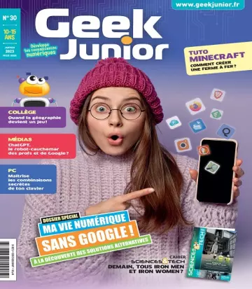 Geek Junior N°30 – Janvier 2023  [Magazines]