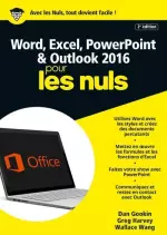 Word, Excel, PowerPoint & Outlook 2016 pour les nuls (2e Edition)  [Livres]