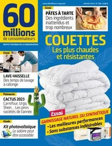 60 Millions de Consommateurs - Janvier 2024  [Magazines]