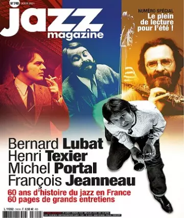 Jazz Magazine N°740 – Août 2021 [Magazines]