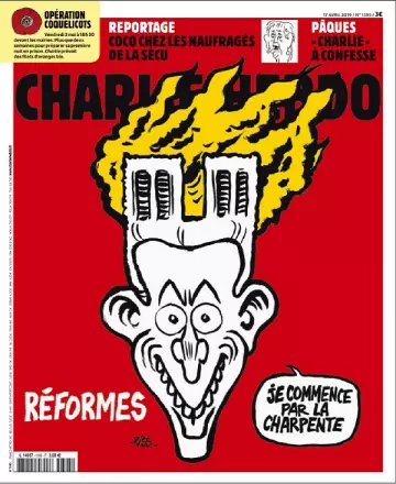 Charlie Hebdo N°1395 Du 17 Avril 2019  [Magazines]