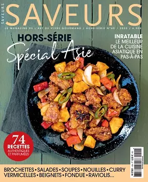 Saveurs Hors Série N°40 – Spécial Asie 2020  [Magazines]