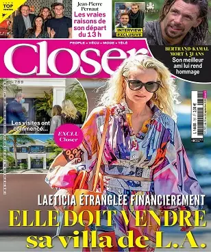 Closer N°797 Du 18 au 24 Septembre 2020 [Magazines]