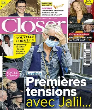 Closer N°849 Du 17 au 23 Septembre 2021 [Magazines]