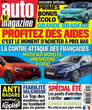 Auto Magazine N°24 – Juin-Août 2020 [Magazines]