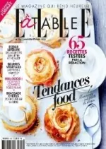 Elle à Table N°116 - Janvier/Février 2018 [Magazines]