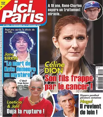 Ici Paris N°3934 Du 25 Novembre 2020 [Magazines]