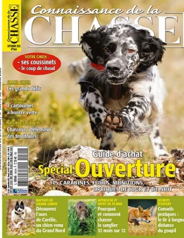 Connaissance De La Chasse N°569 – Septembre 2023 [Magazines]