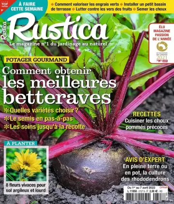 Rustica N°2727 Du 1er au 7 Avril 2022 [Magazines]