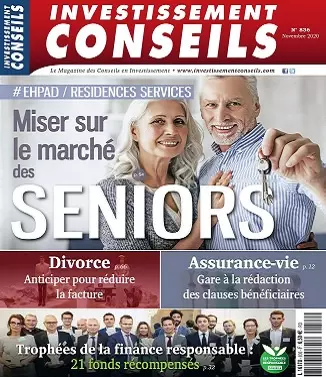 Investissement Conseils N°836 – Novembre 2020 [Magazines]