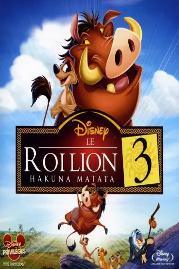 Le Roi Lion 3: Hakuna Matata  [DVDRIP] - TRUEFRENCH