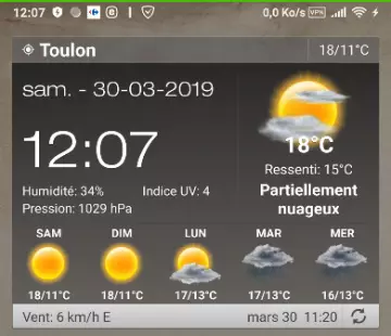 Weather & Clock Widget pro v 3.9.5.5 [Applications]